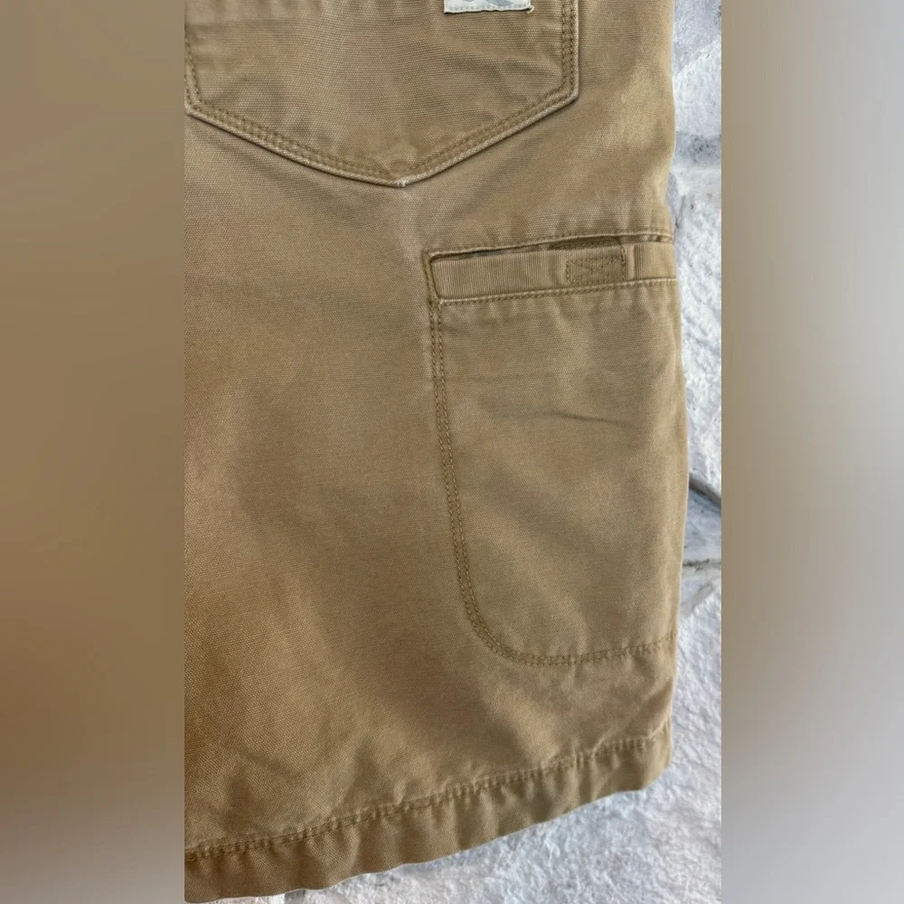 Eddie Bauer | Men's 100% Cotton Classic Khaki Cargo Shorts, Size 33 - Picture 10 of 16